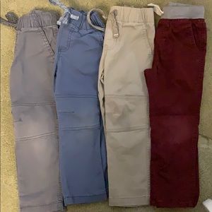 Lot of 4 Cat and Jack toddler pants 3T